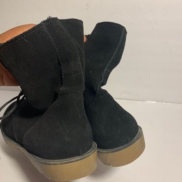 Dirty Laundry black suede leather lace up boots - Picture 10 of 10